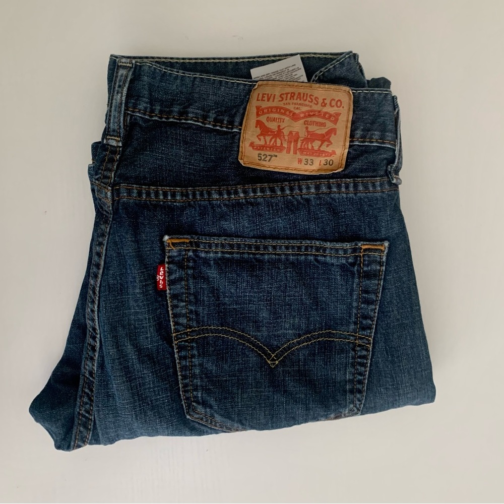 ✨ REDUCED ✨ Men's Levi's 527 Slim Bootcut Jeans Size 33x30
